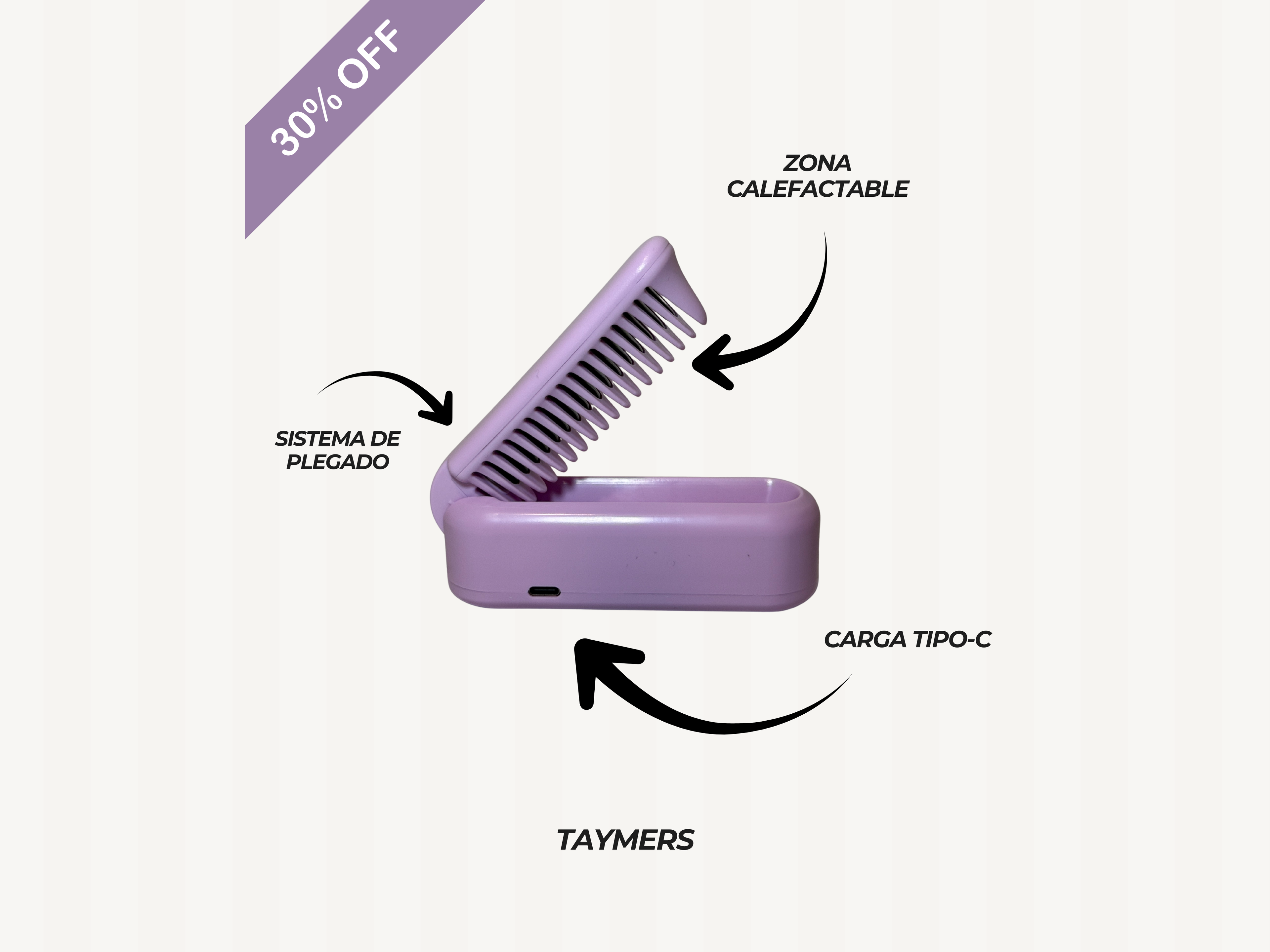 CEPILLO ALISADOR PORTÁTIL