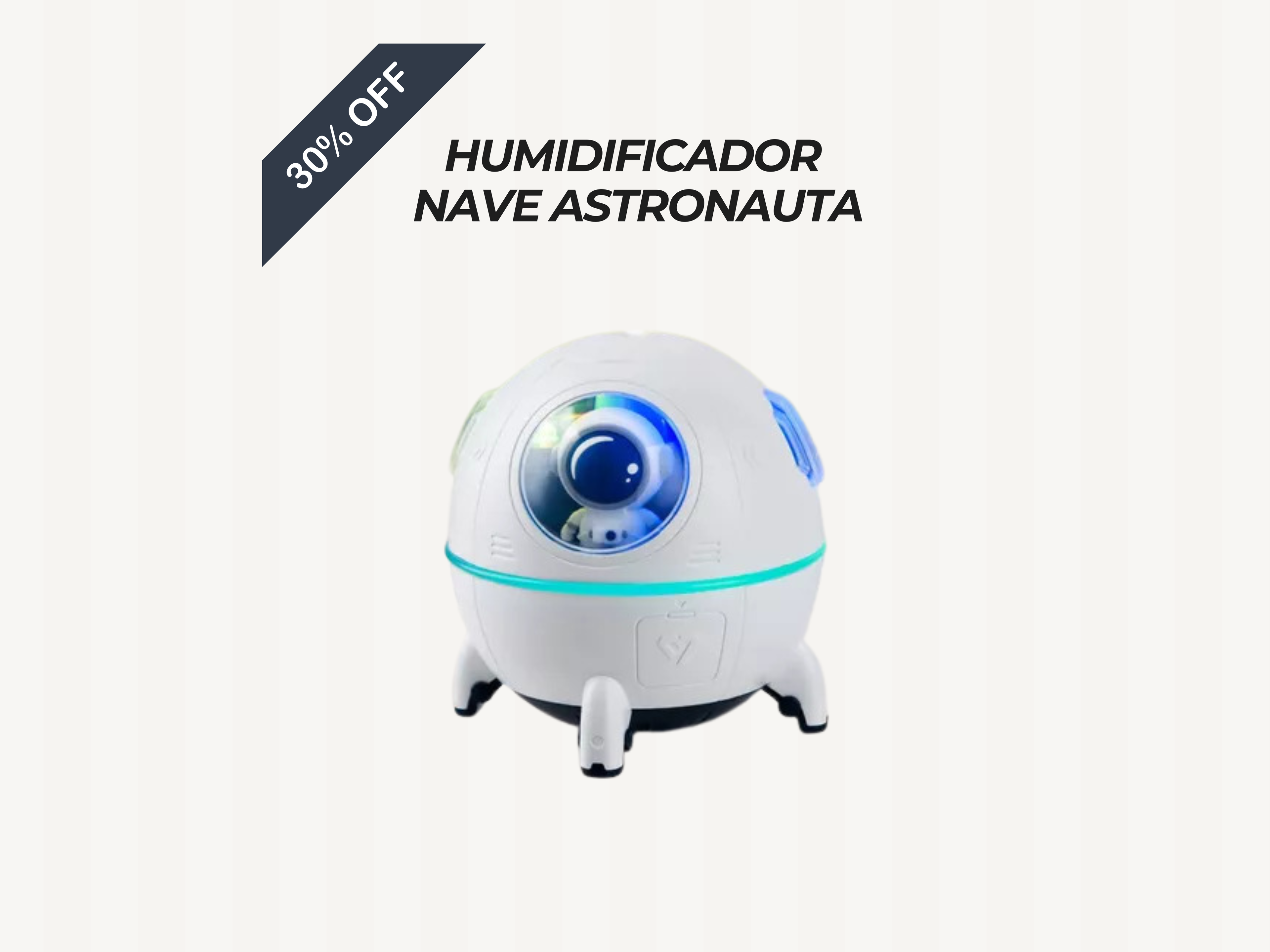 HUMIDIFICADOR NAVE ASTRONAUTA
