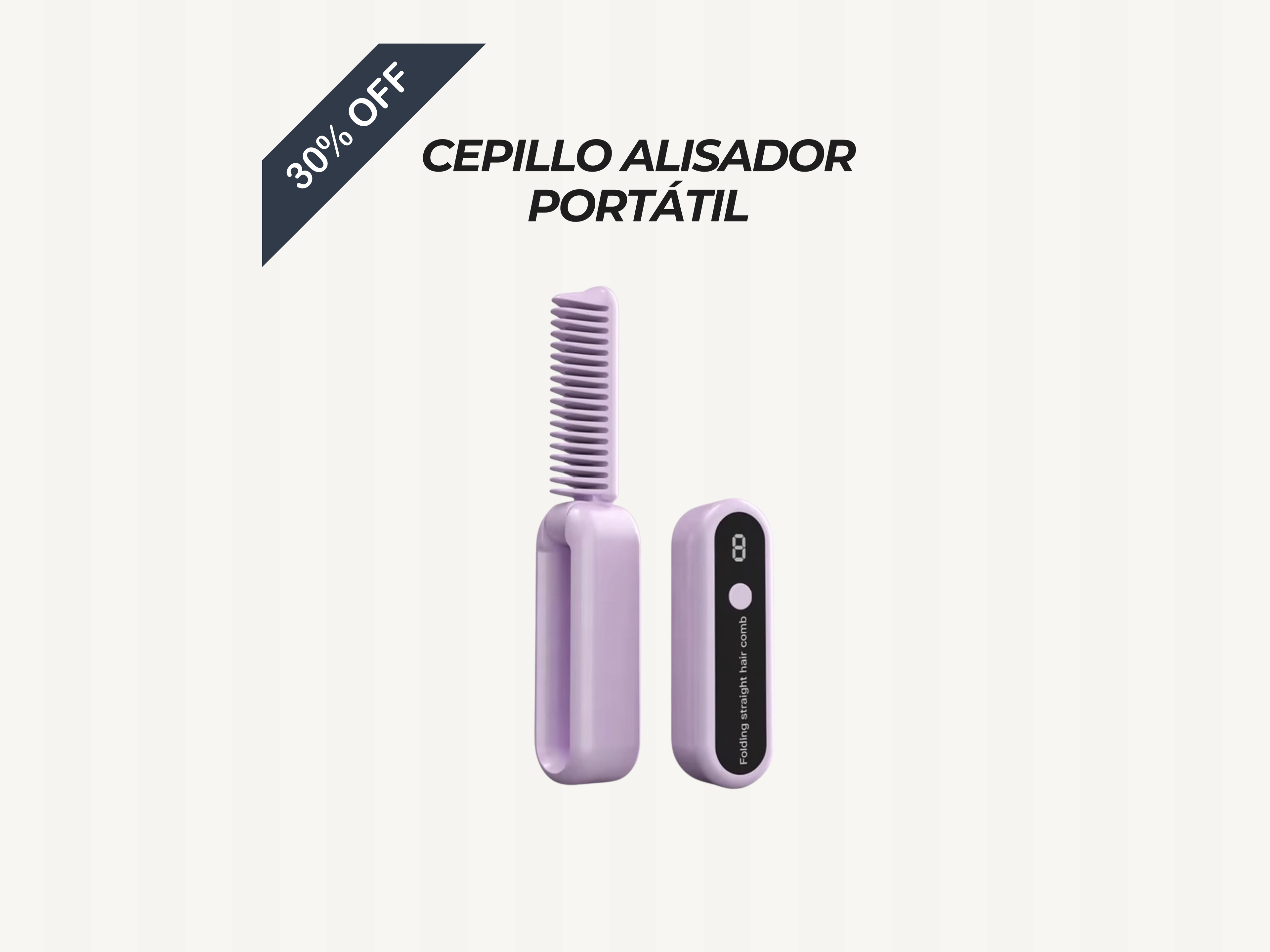 CEPILLO ALISADOR PORTÁTIL