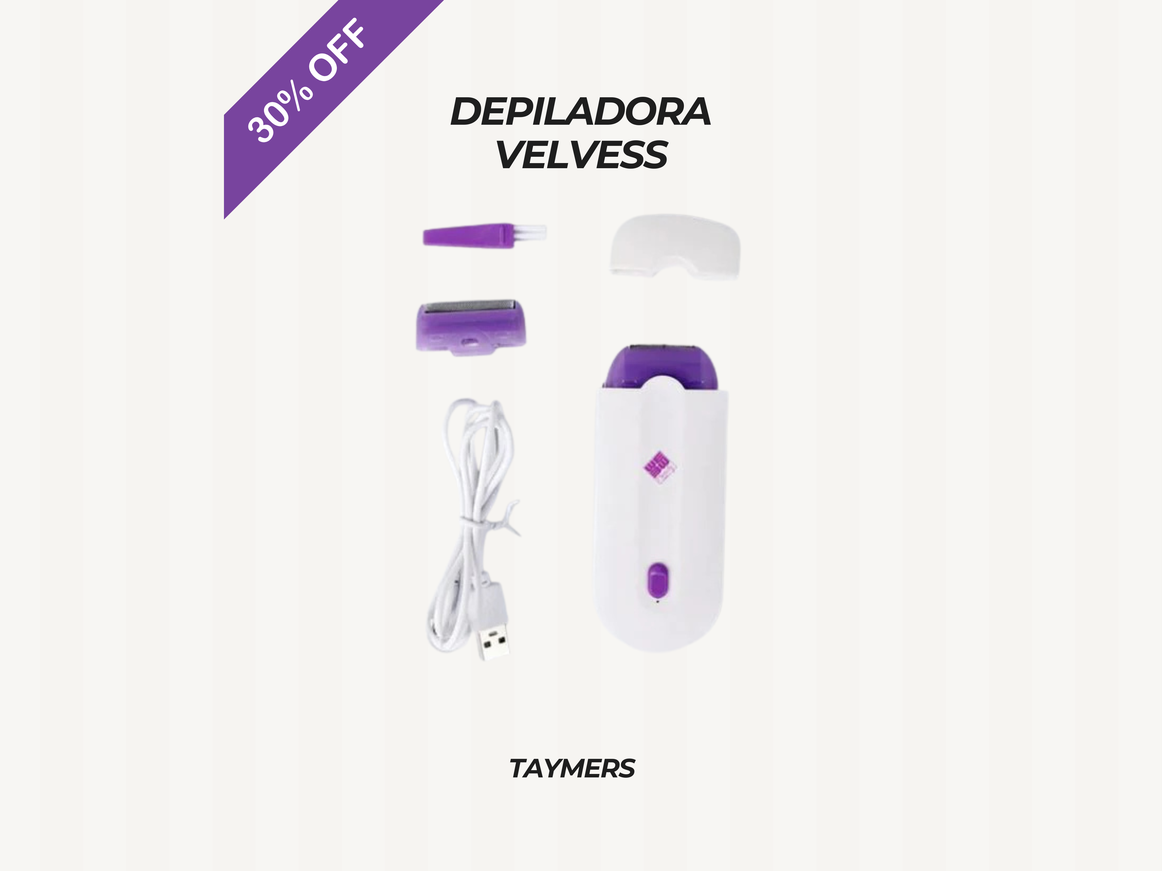 DEPILADORA PORTÁTIL VELVESS